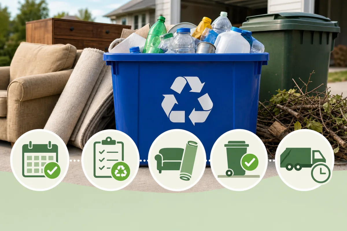 Illustration related to Where to Check Your Local Recycling Rules for Household Items