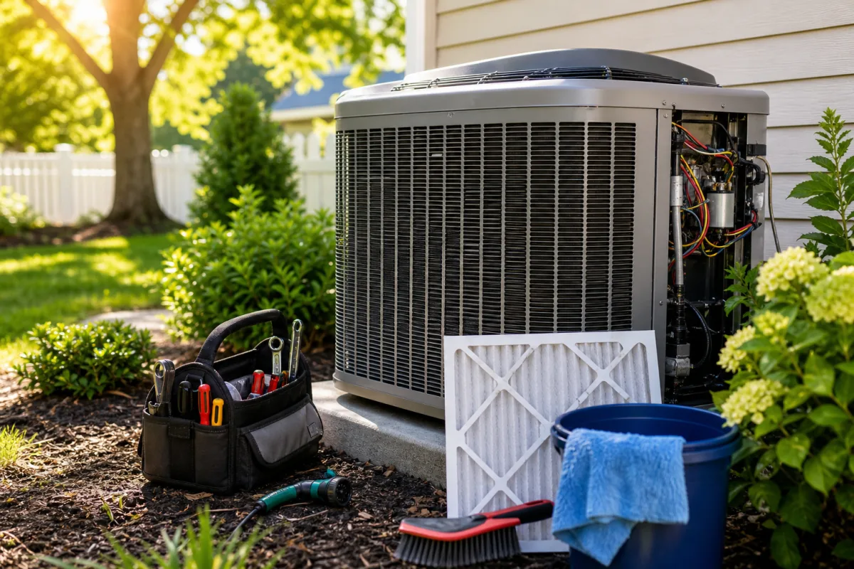 Illustration related to How to Prepare Your Air Conditioner for Summer Before the First Heat Wave