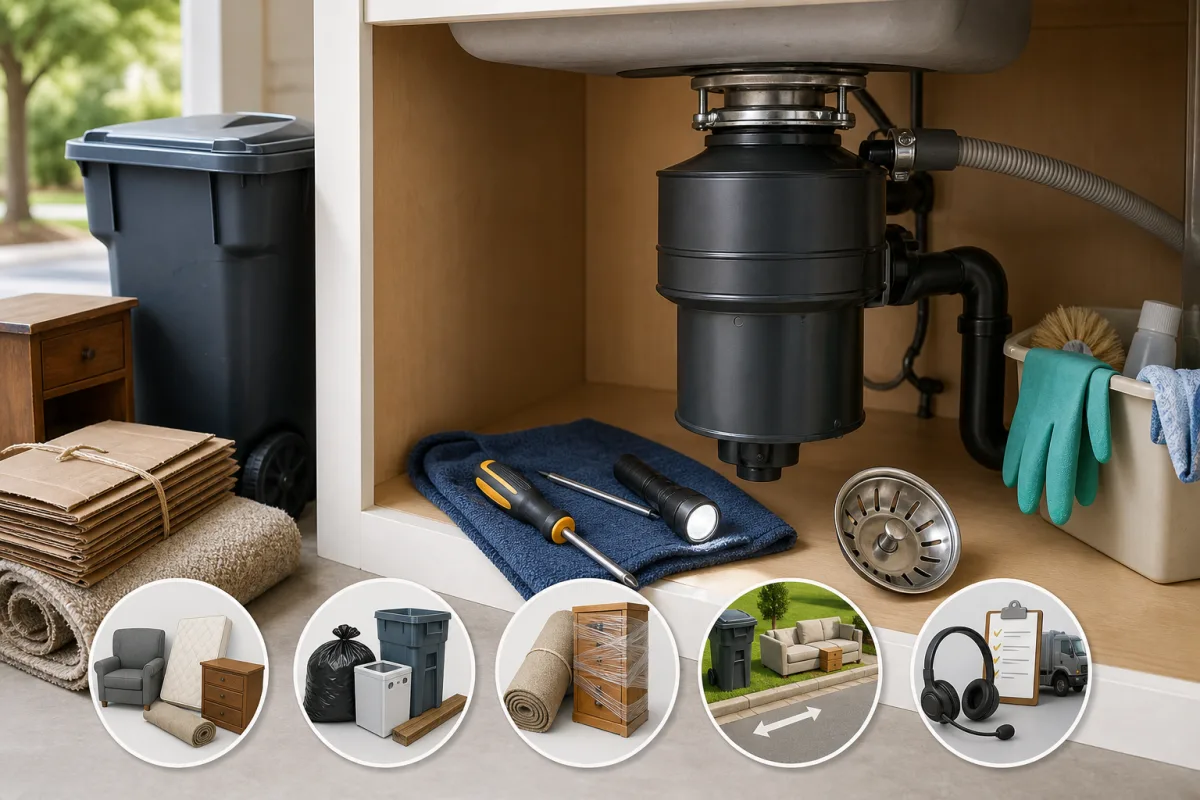 Illustration related to What to Do When a Garbage Disposal Hums but Will Not Grind