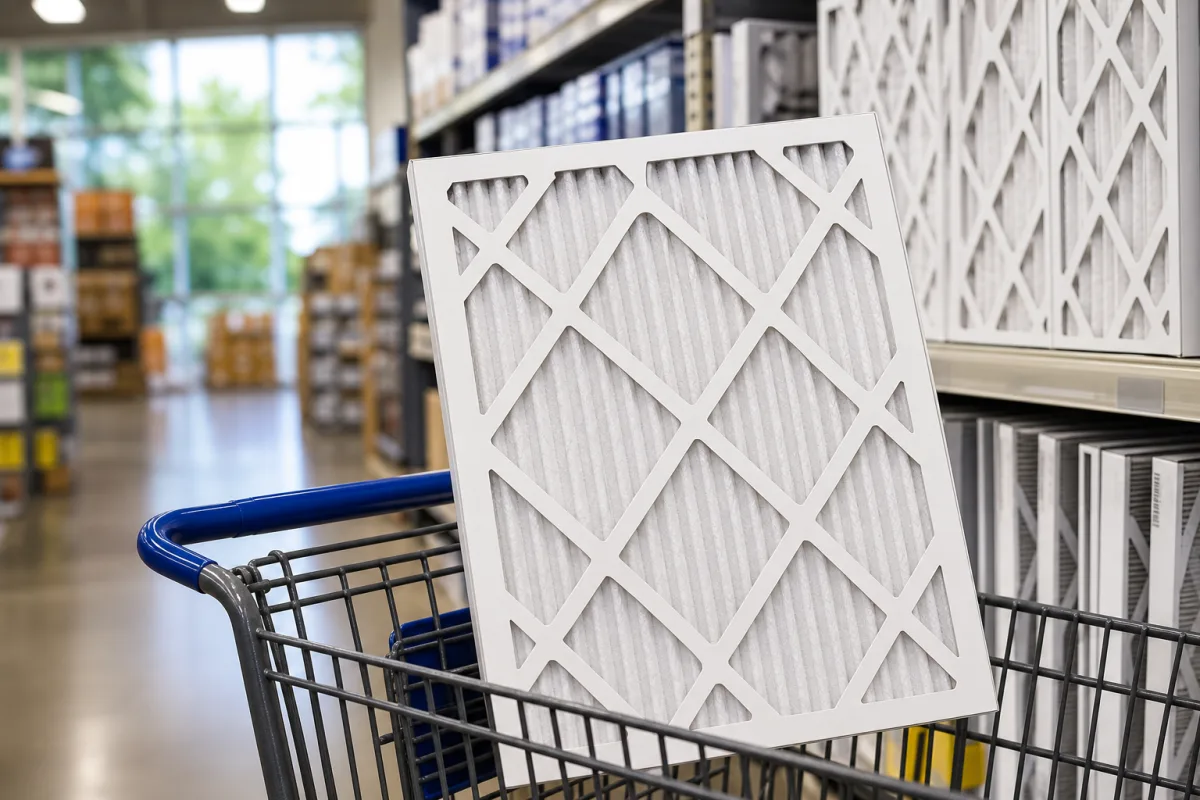Illustration related to Where to Buy a Replacement Furnace Filter Near You